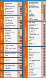 Daftar Chanel Combo Dlite